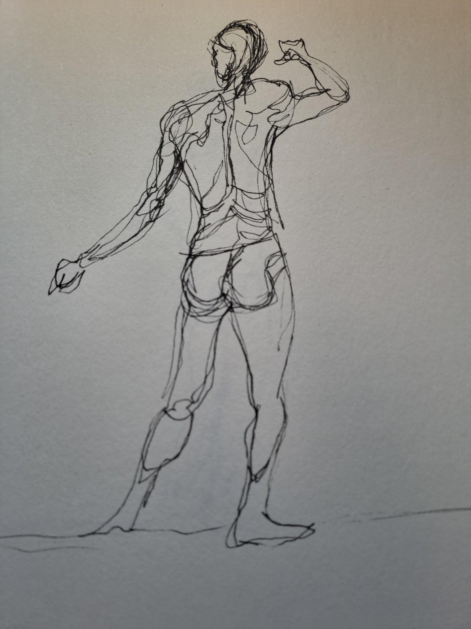 Dynamic figure painting - image 2 - student project