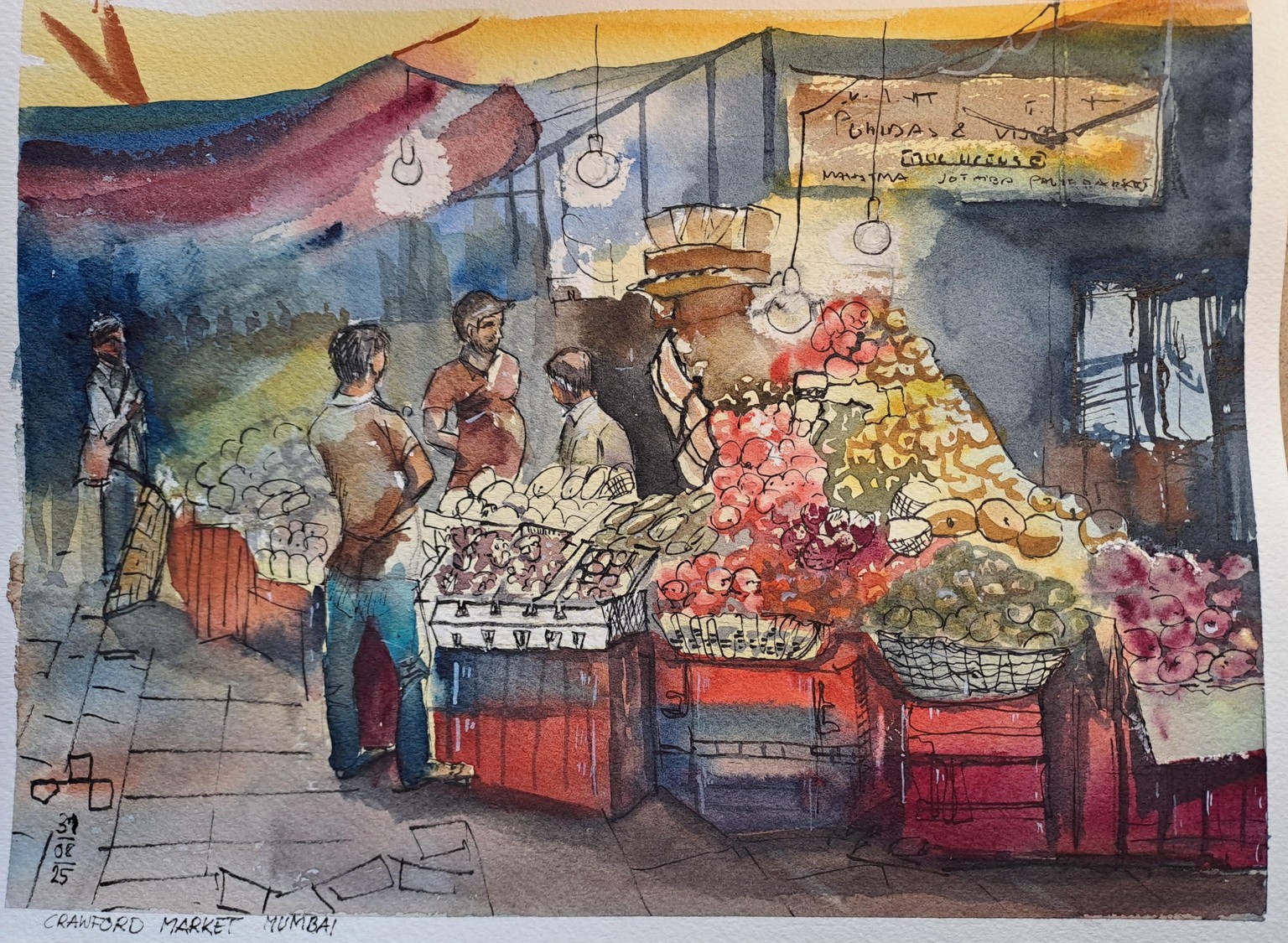 Mumbai Sketch - image 2 - student project