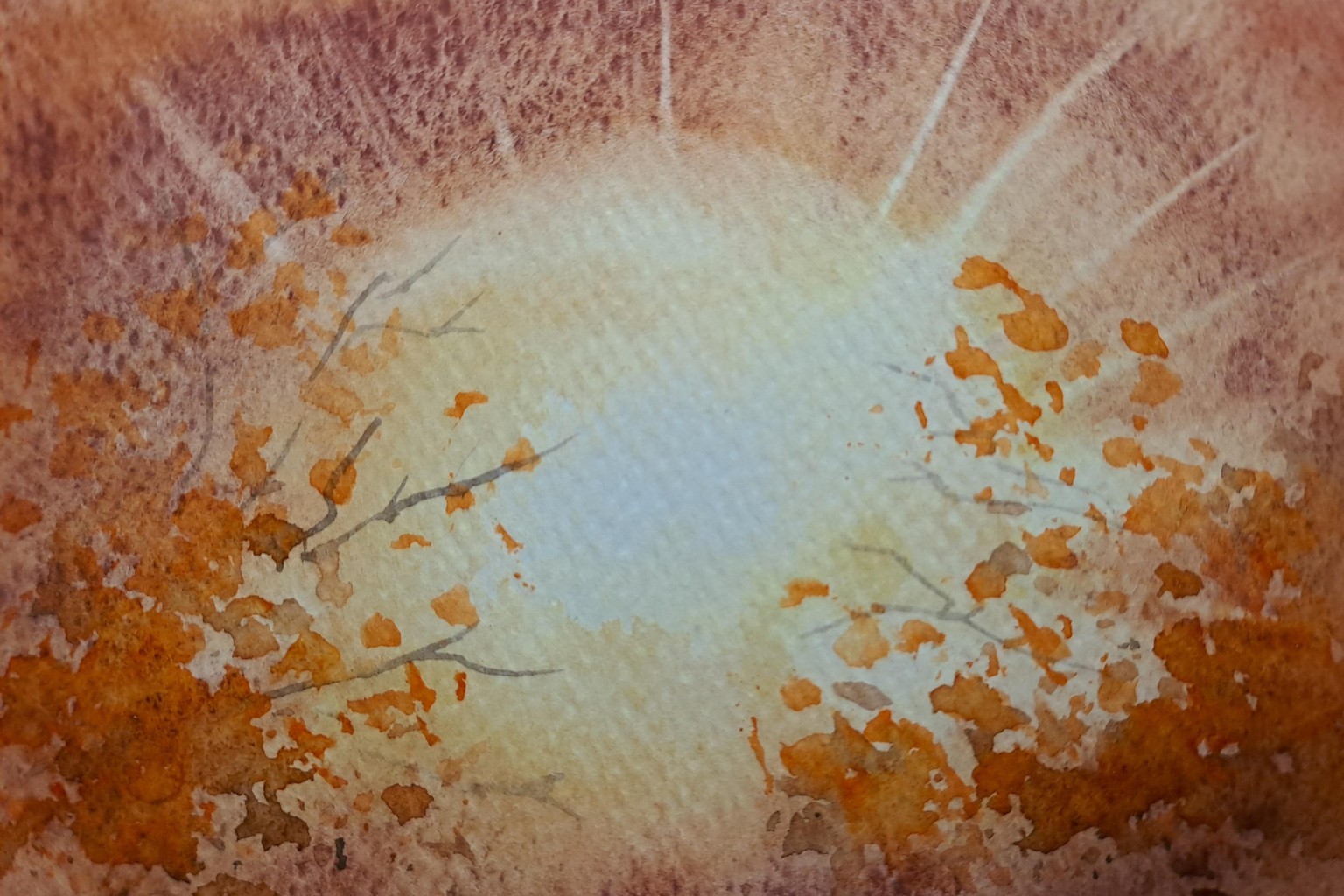 Sonnenstrahlen malen - image 1 - student project