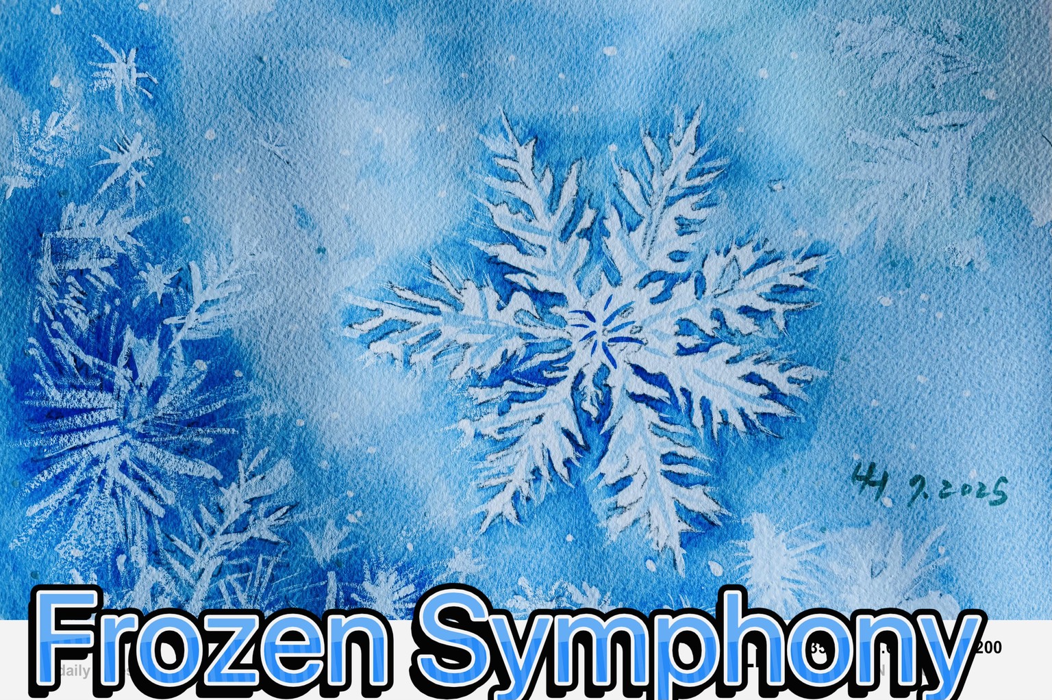 Frozen Symphony - image 1 - student project