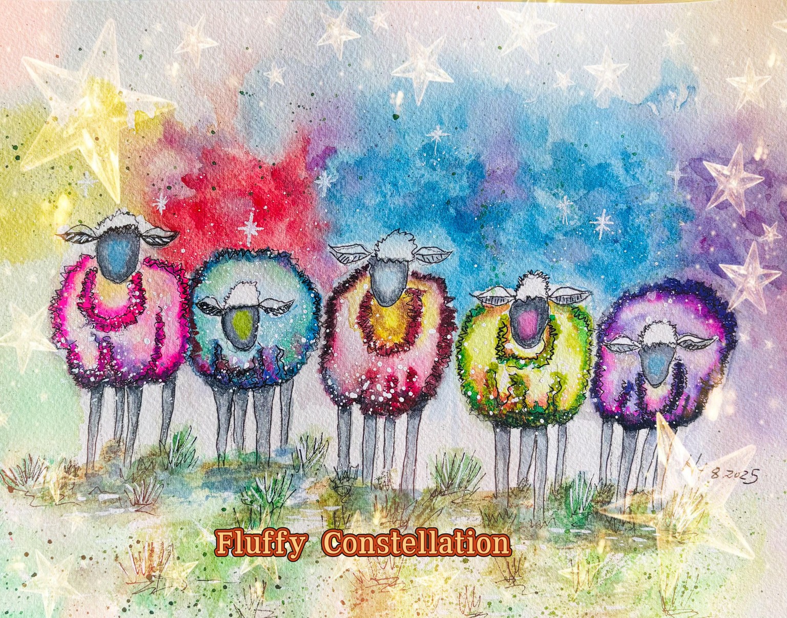Fluffy Constellation - image 1 - student project