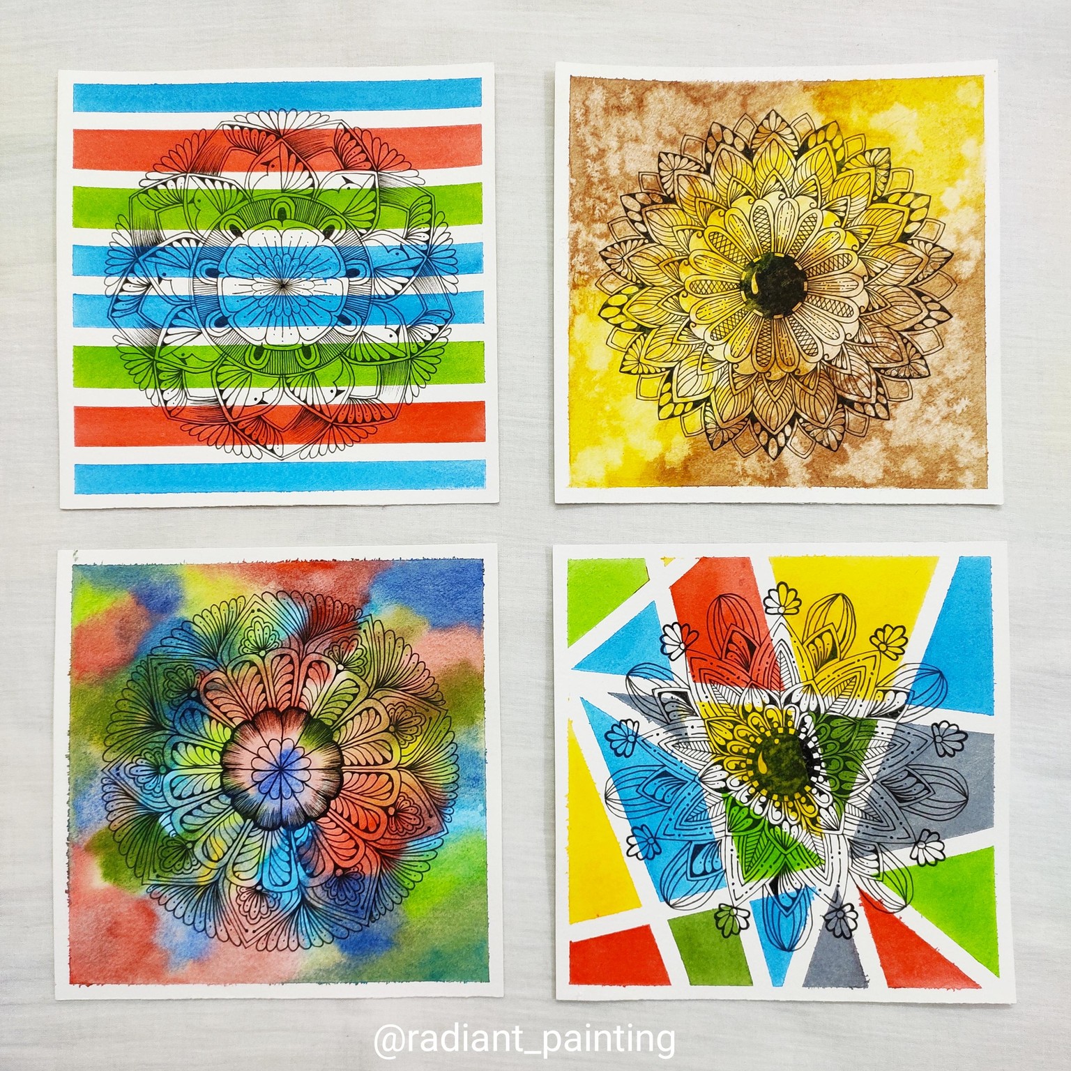 Mini Mandalas - image 1 - student project