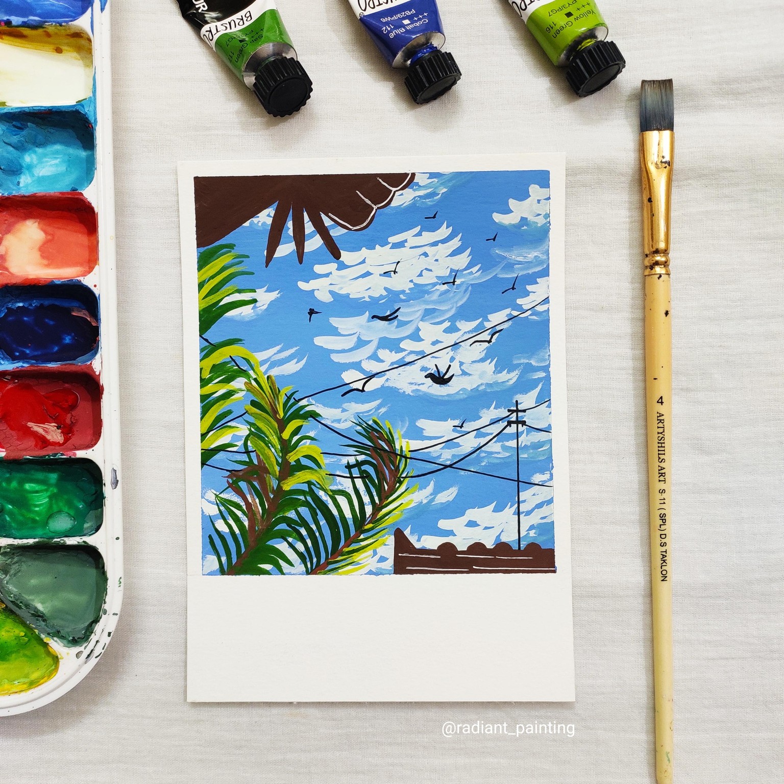 30 Days Gouache Challenge - image 1 - student project