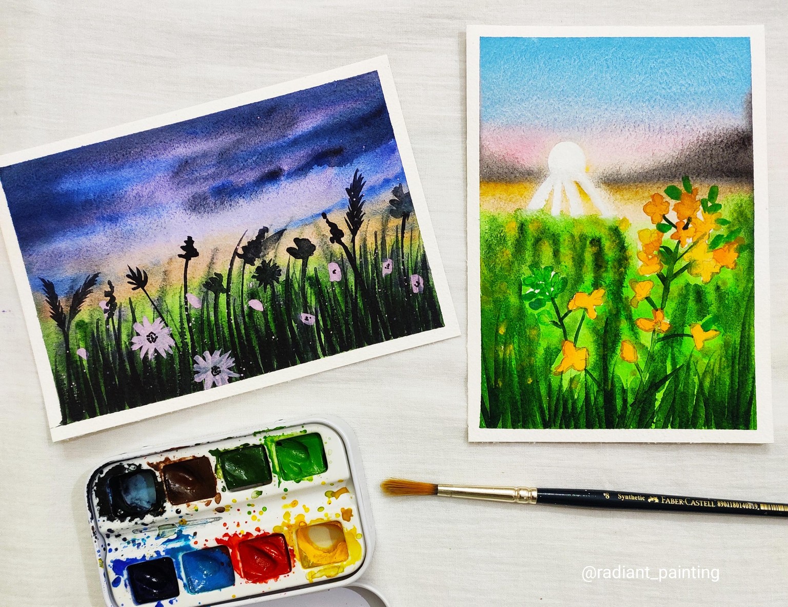 Watercolor Landscapes - image 1 - student project