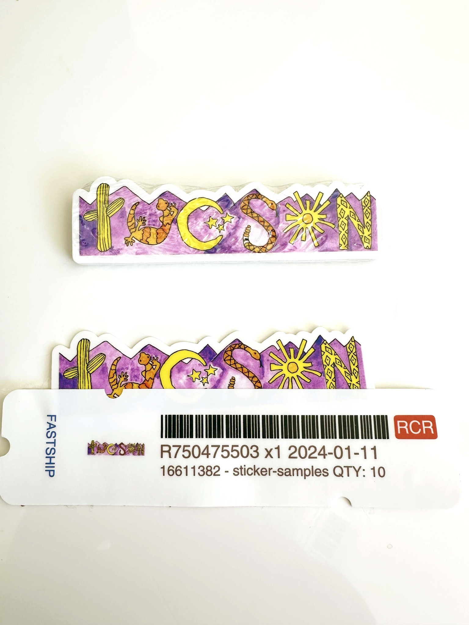 Ordered Sample Stickers - image 2 - student project