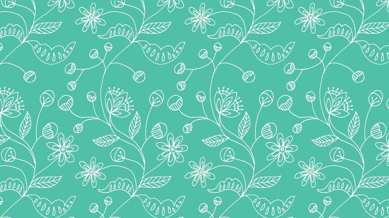 Pattern Design Basic Floral Seamless - image 2 - student project