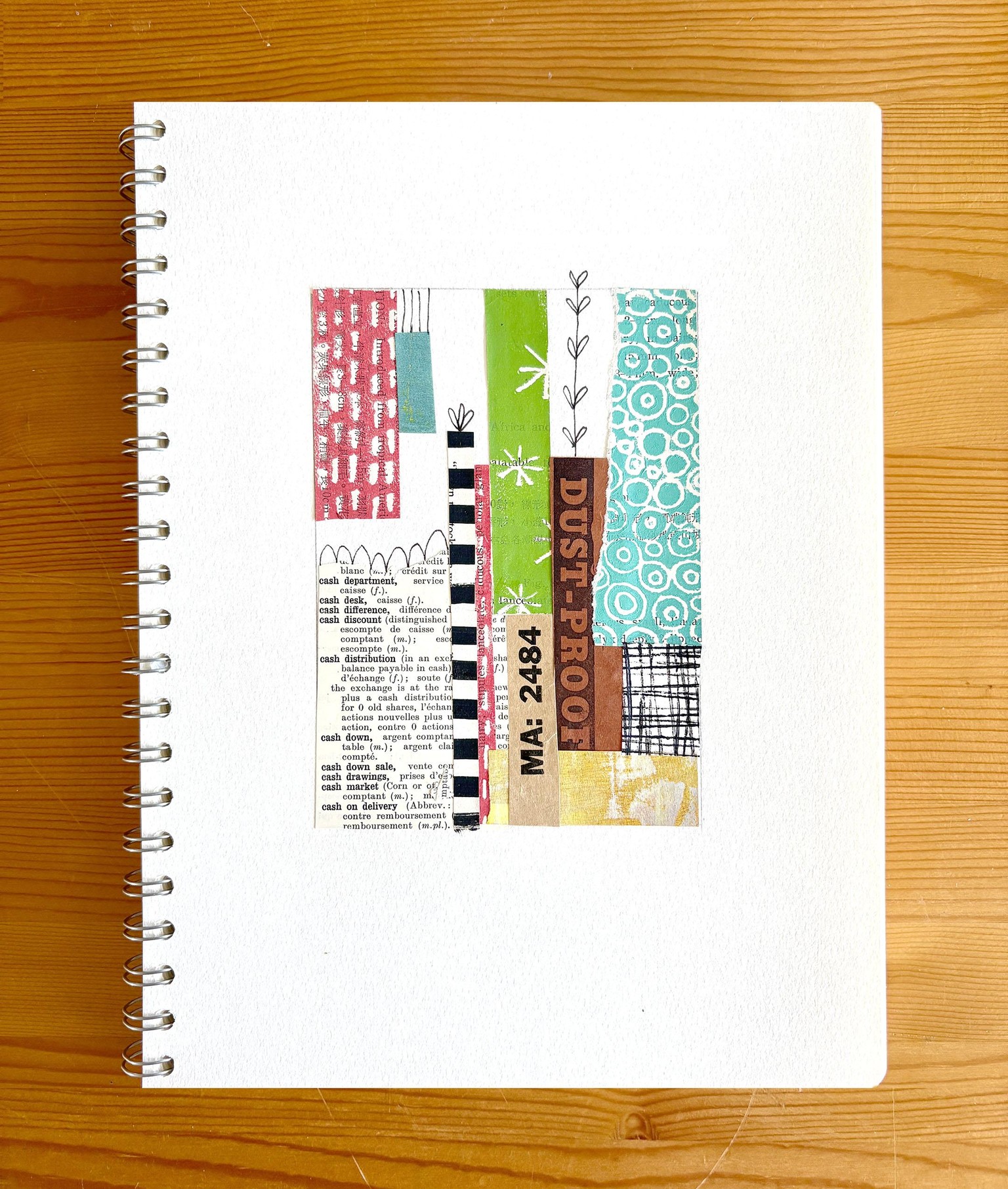 Collage Sketchbook Challenge - image 2 - student project