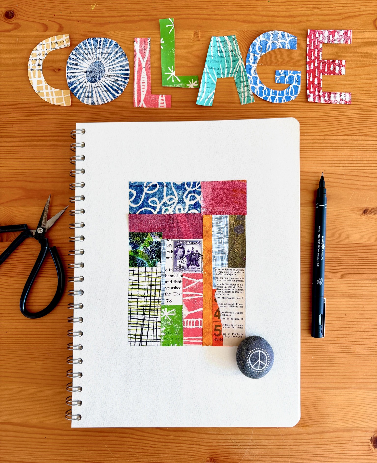 Collage Sketchbook Challenge - image 1 - student project