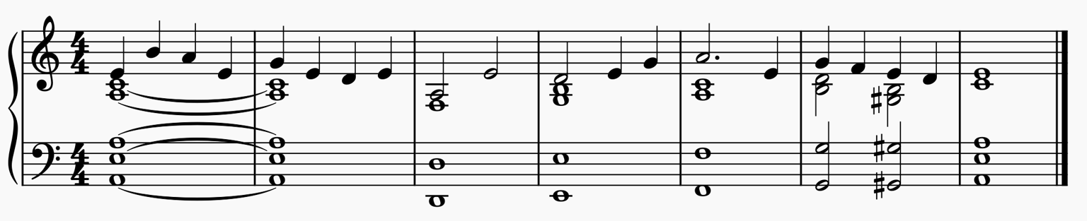 Minor Chord Progression with Melody - image 1 - student project