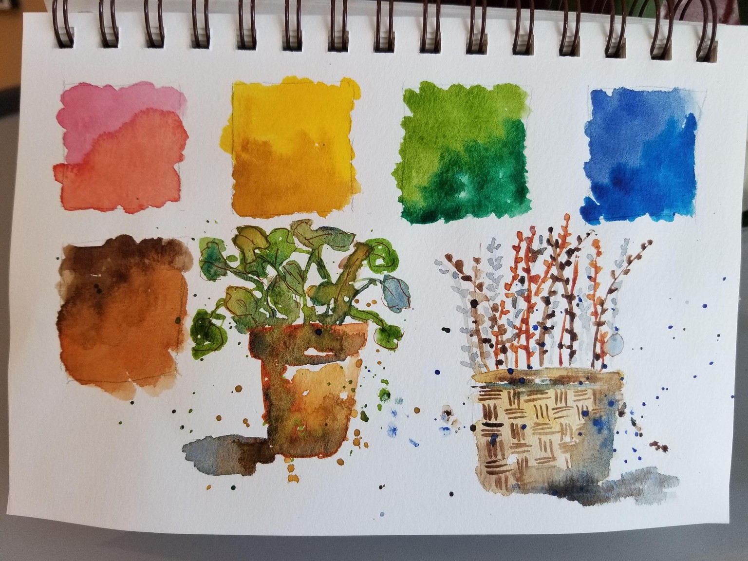 Flower & Window Warm-ups - image 3 - student project