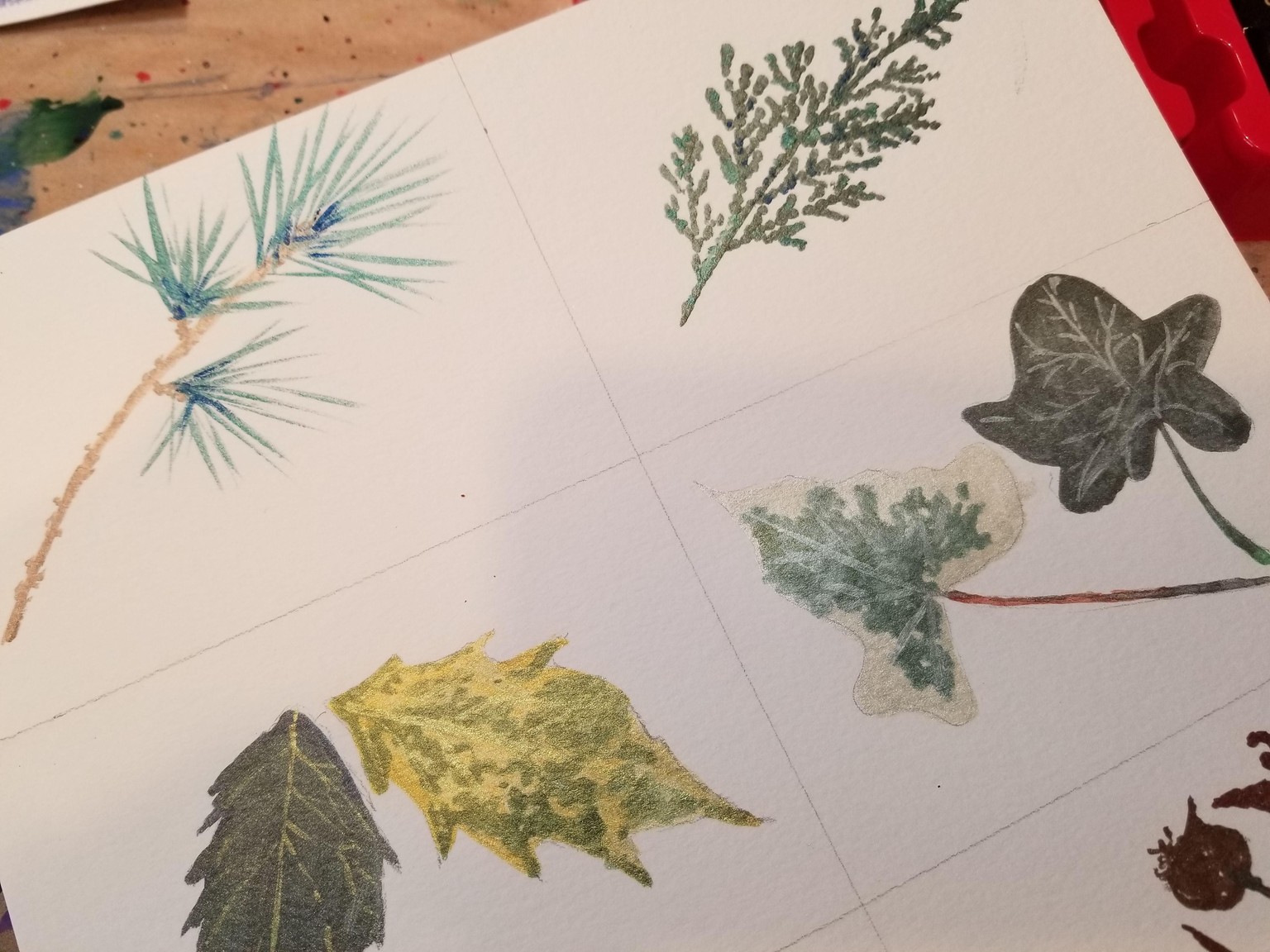 Metallic Gouache Fun! - image 4 - student project