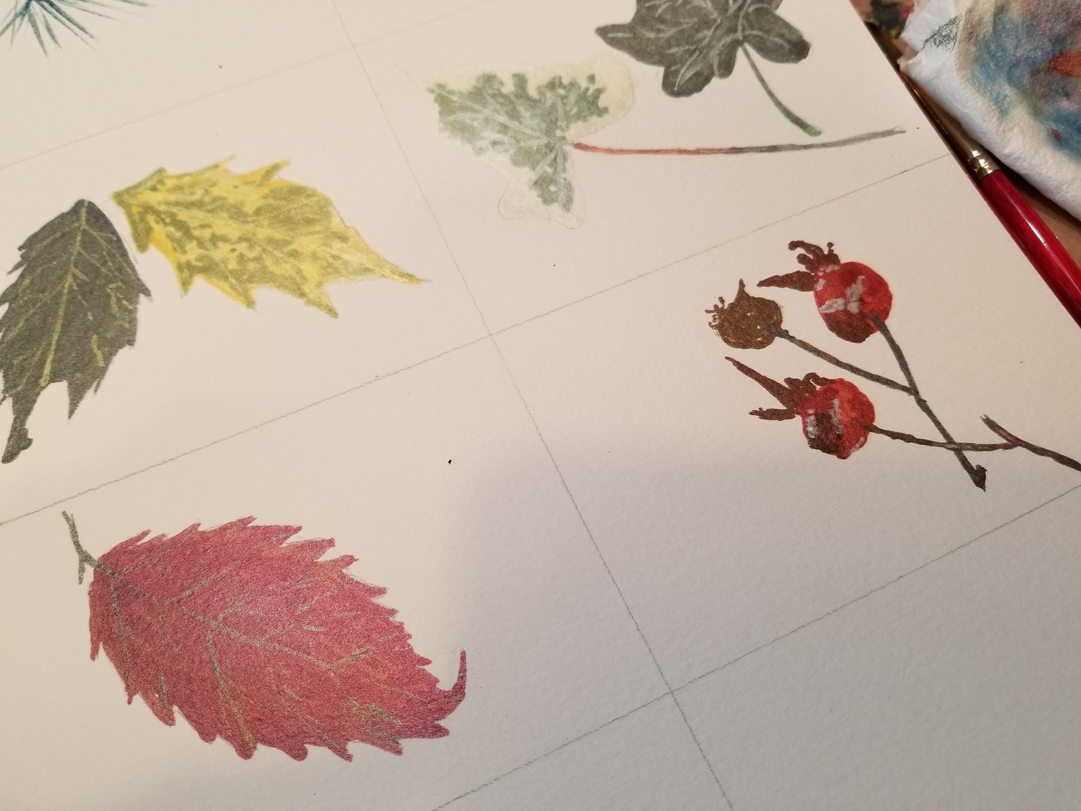 Metallic Gouache Fun! - image 5 - student project