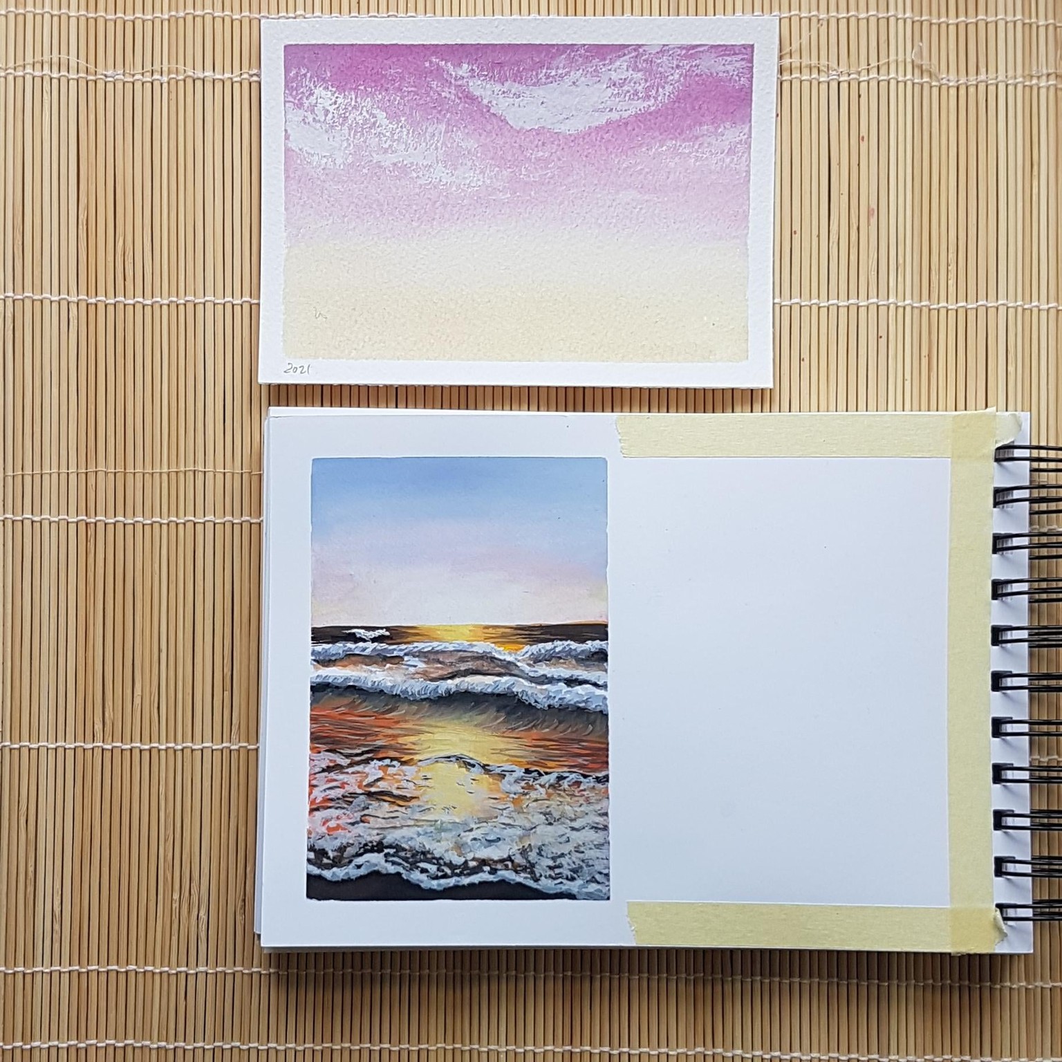 Gouache practice - image 1 - student project
