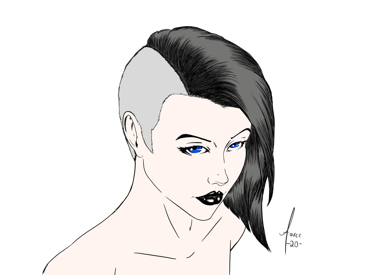 Comic Style Heads - Class Project - image 1 - student project