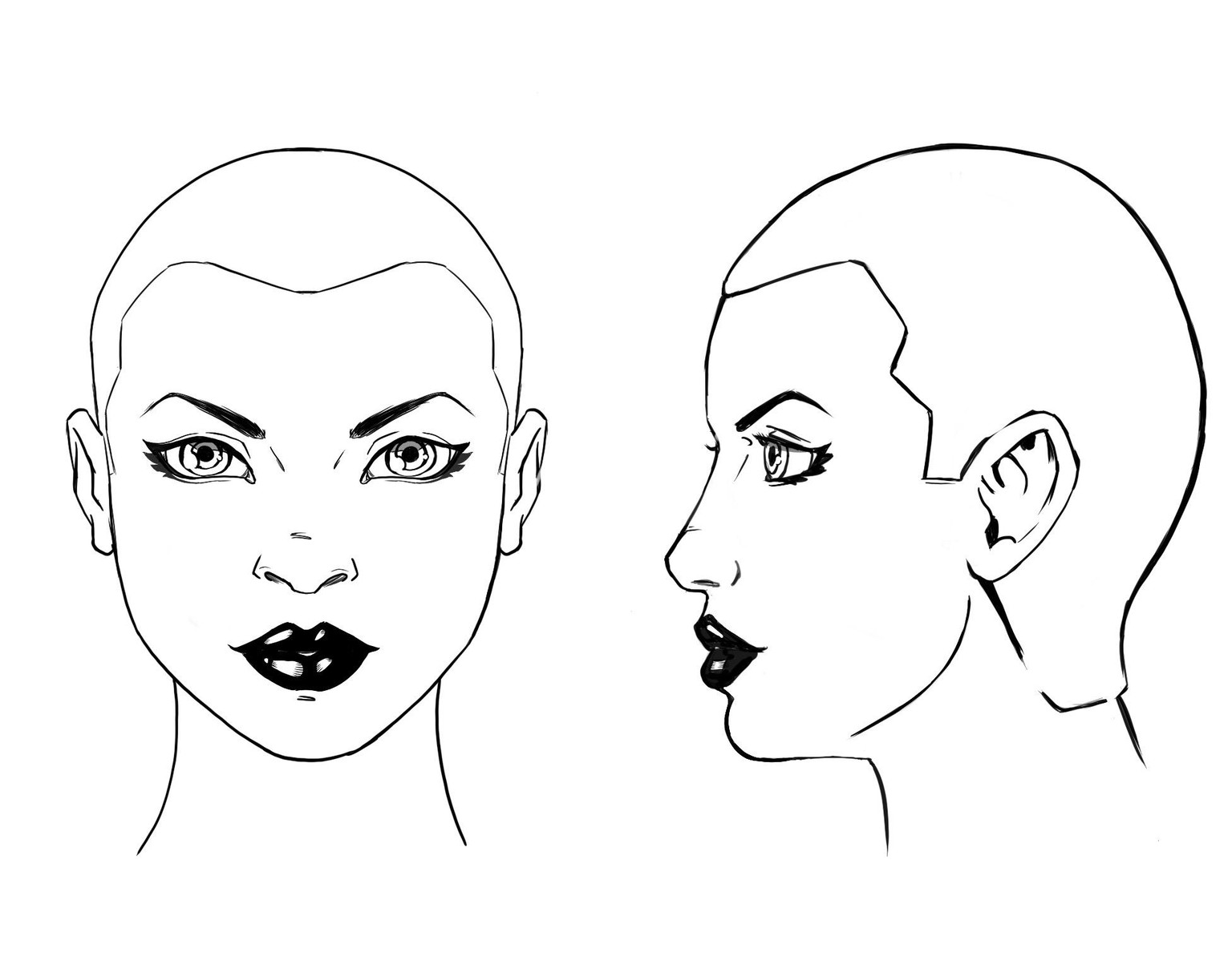 Comic Style Heads - Class Project - image 3 - student project
