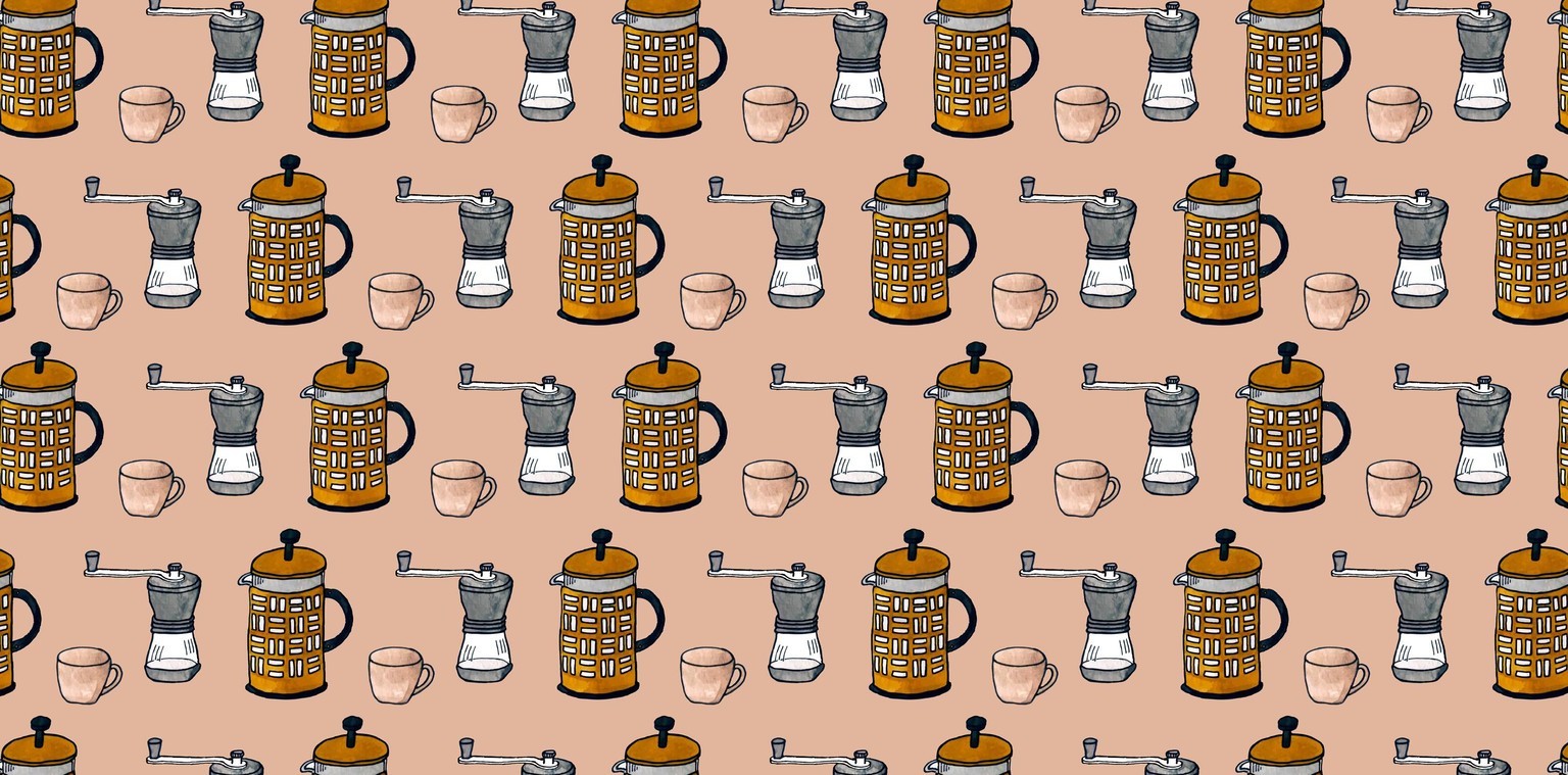 Coffee Lovers Motif - image 4 - student project