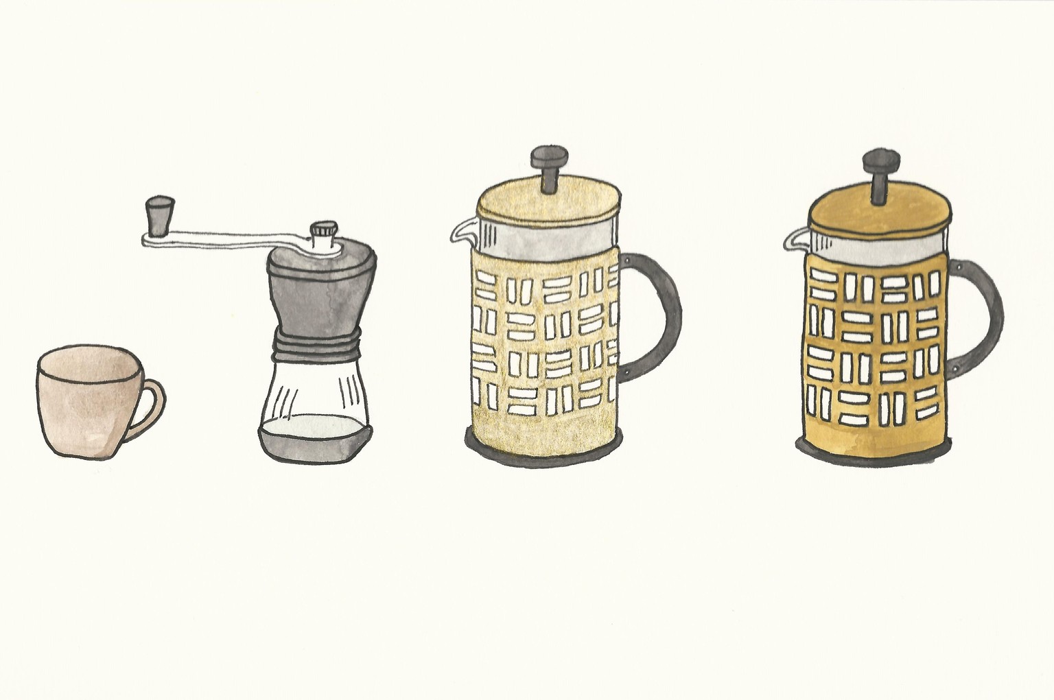 Coffee Lovers Motif - image 2 - student project