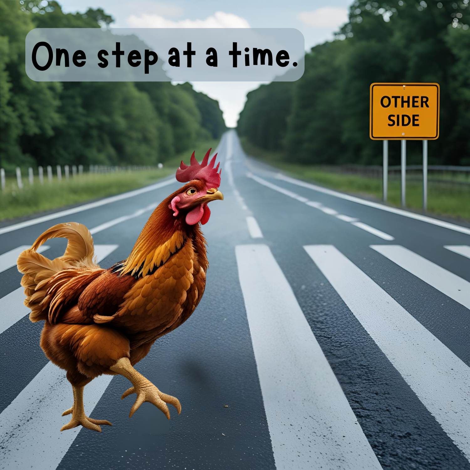 The Chicken Who Crossed the Road - image 1 - student project