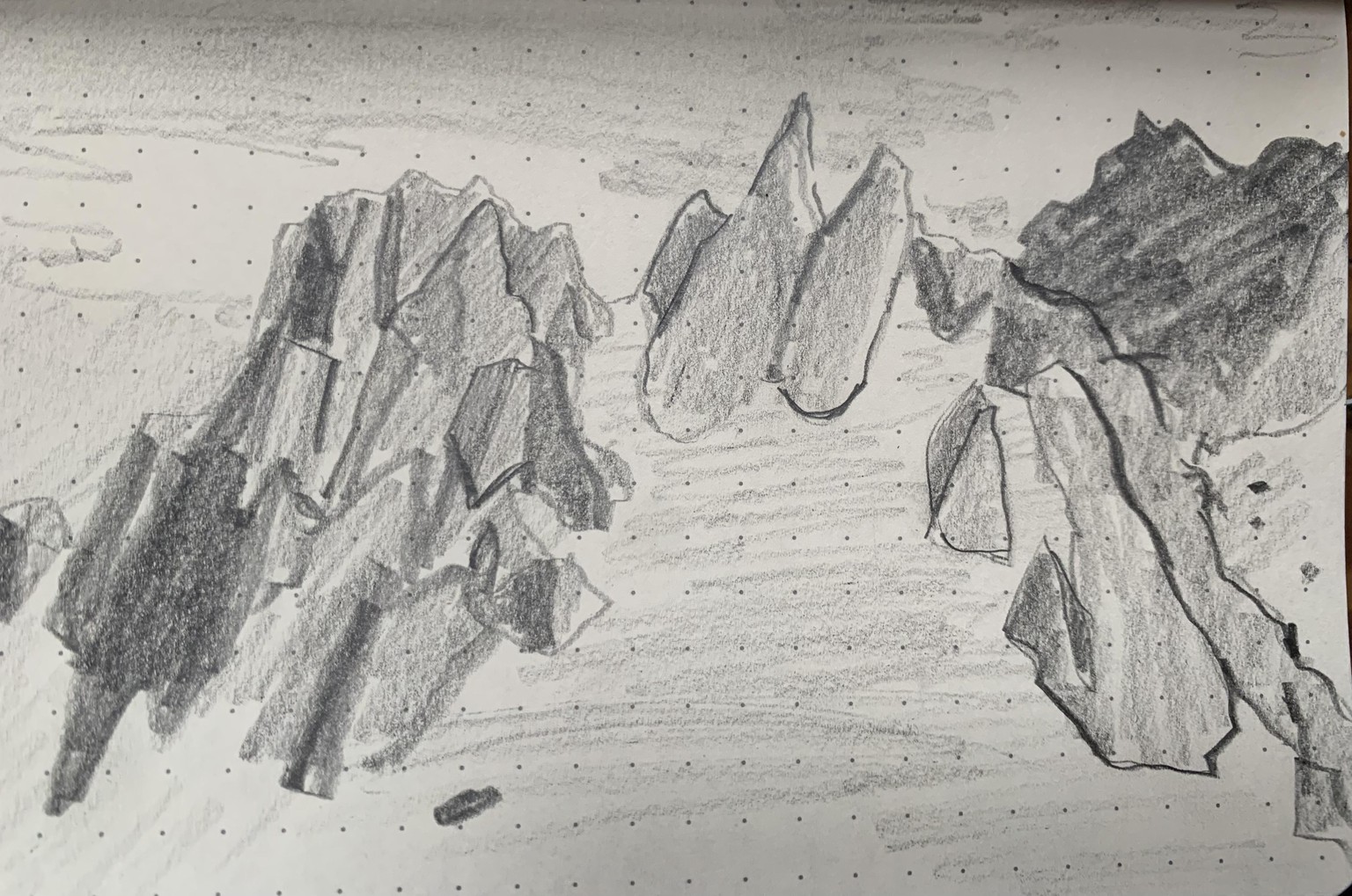 Trees & Rocks (study) - image 11 - student project