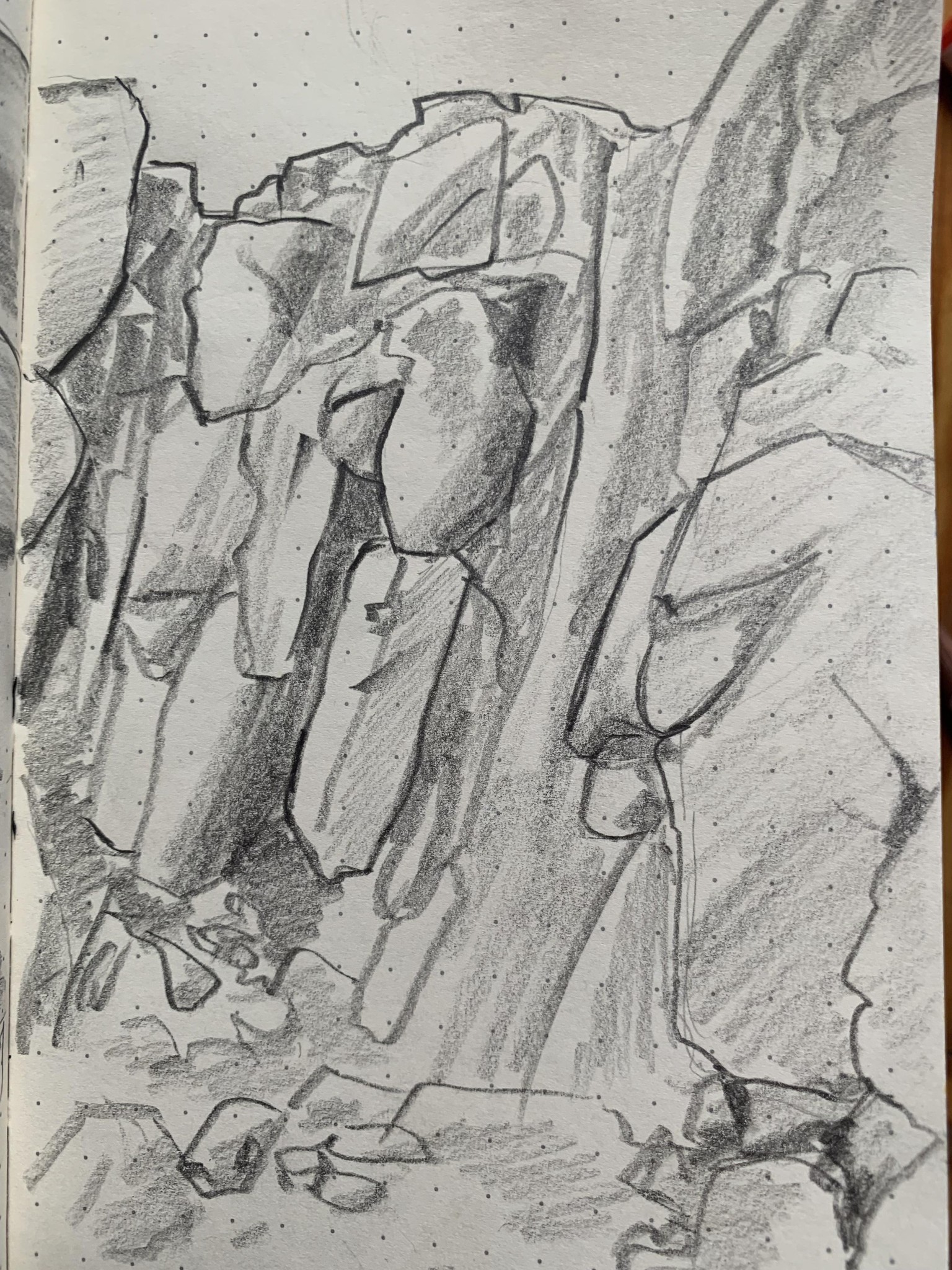 Trees & Rocks (study) - image 7 - student project