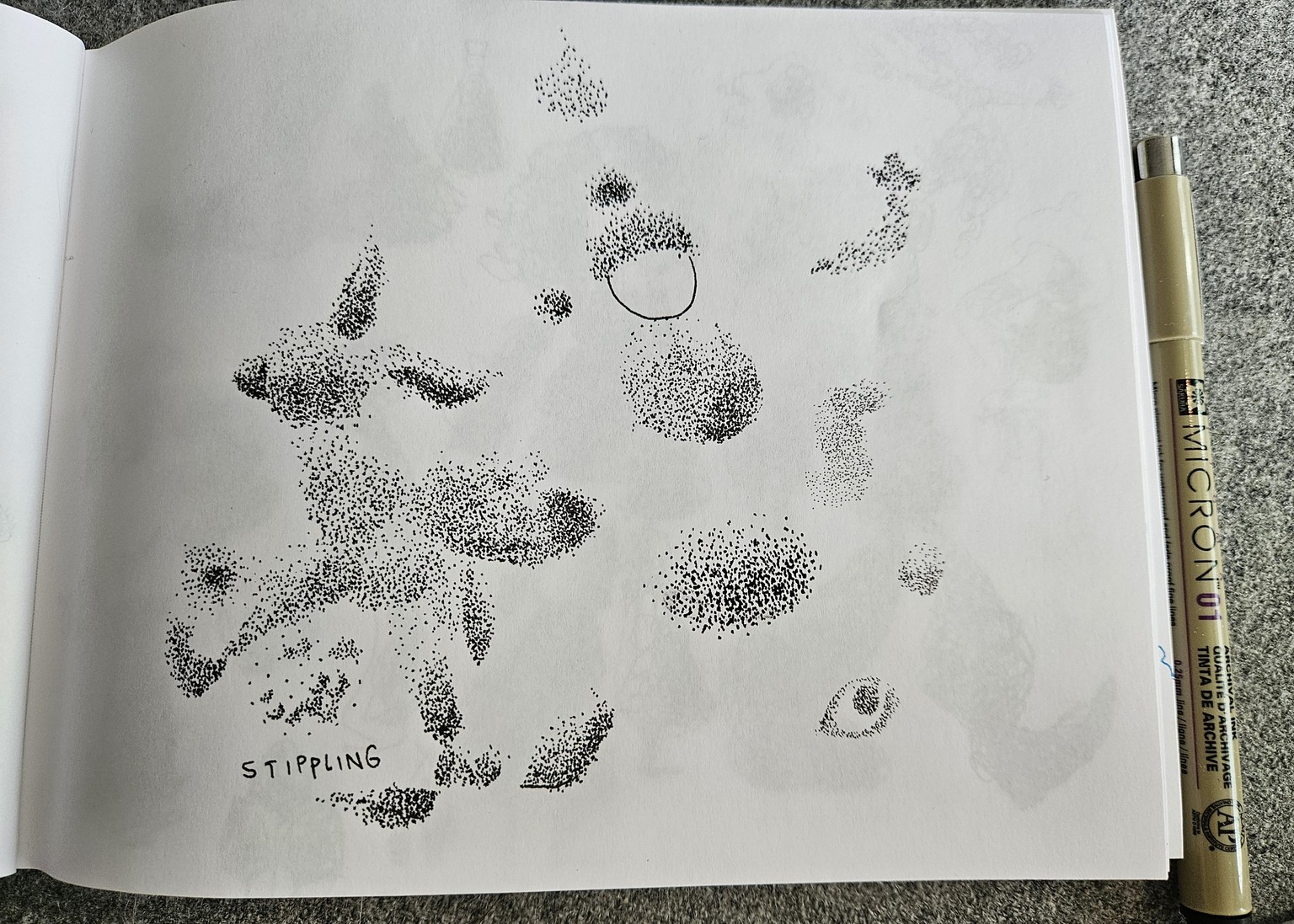 Playing with pens - image 2 - student project
