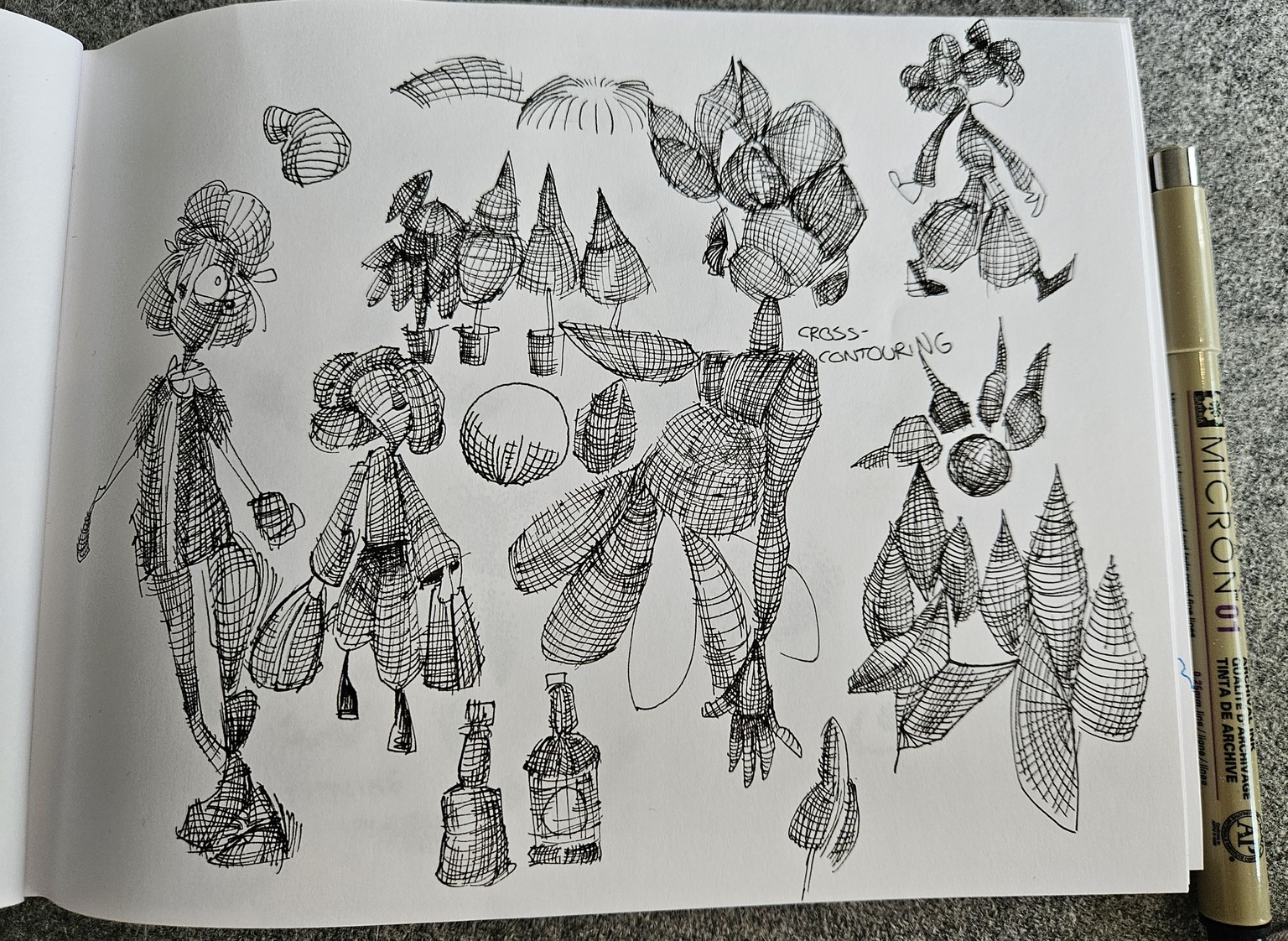 Playing with pens - image 1 - student project