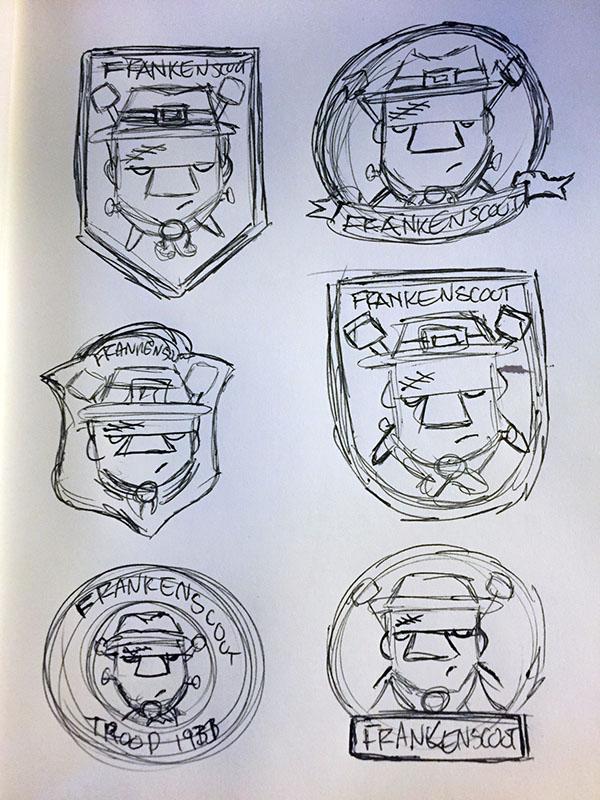 Frankenscout Patch - image 6 - student project