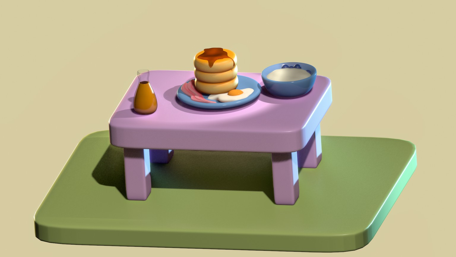 Breakfast table - image 1 - student project