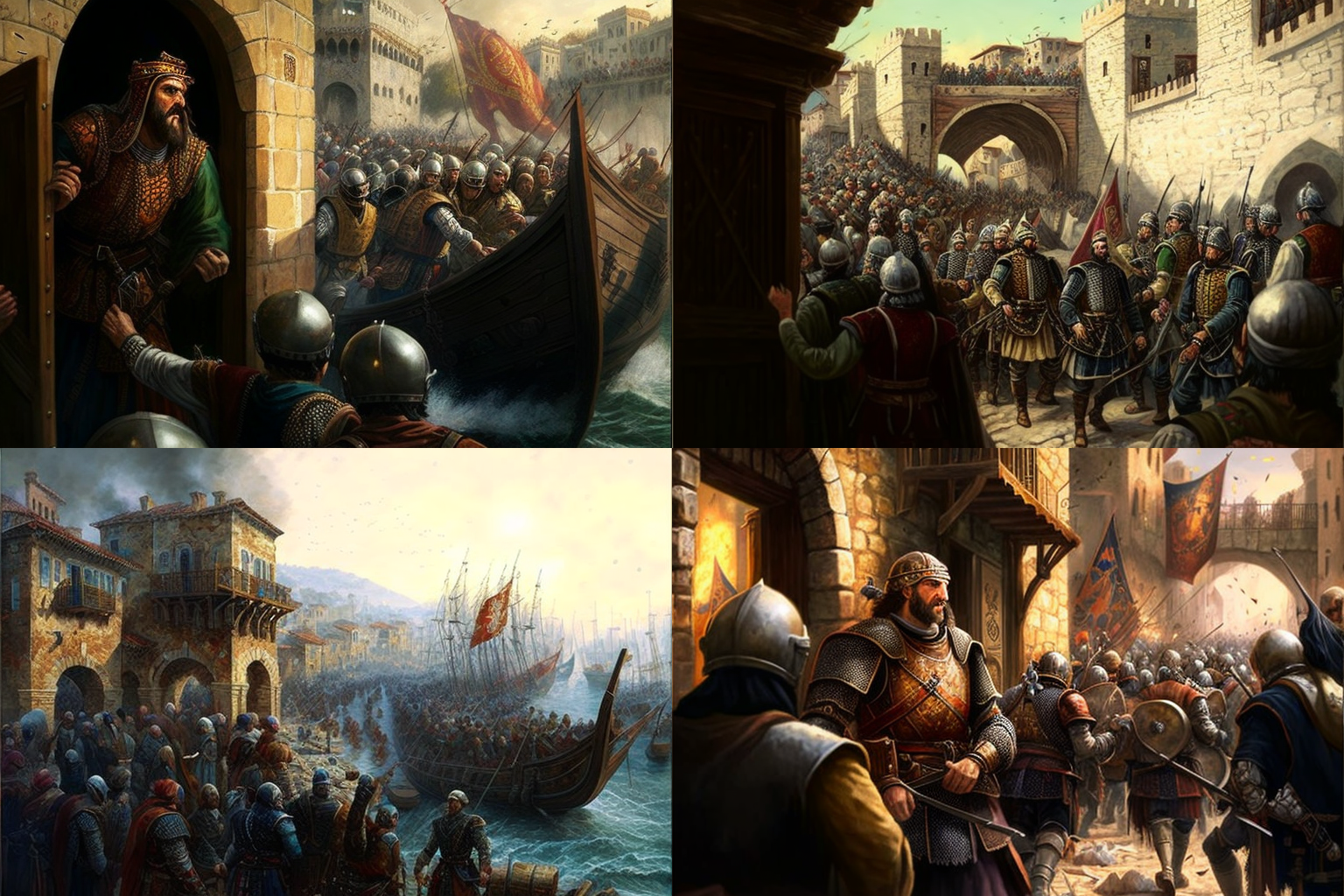 1453 Constatinople siege by turkish troops - image 1 - student project