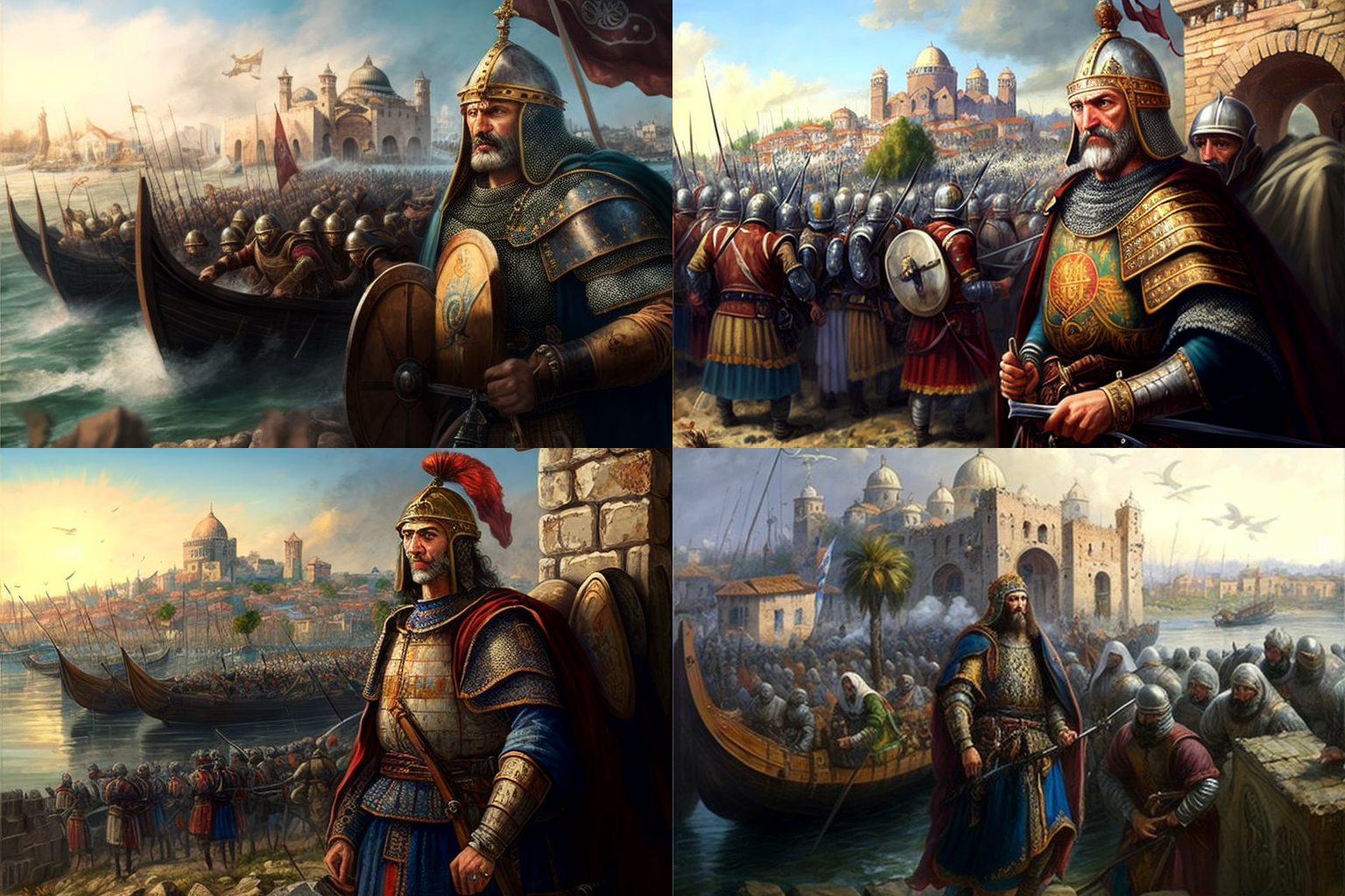 1453 Constatinople siege by turkish troops - image 2 - student project