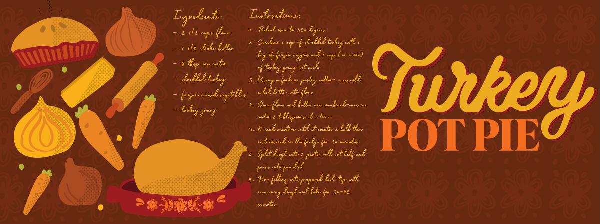 My 70s Inspired Pot Pie Recipe - image 1 - student project