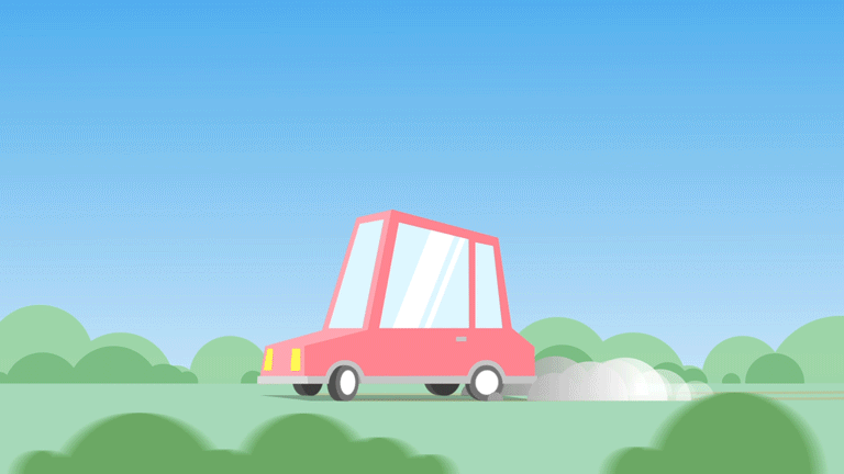 Faux 3D Car - image 2 - student project