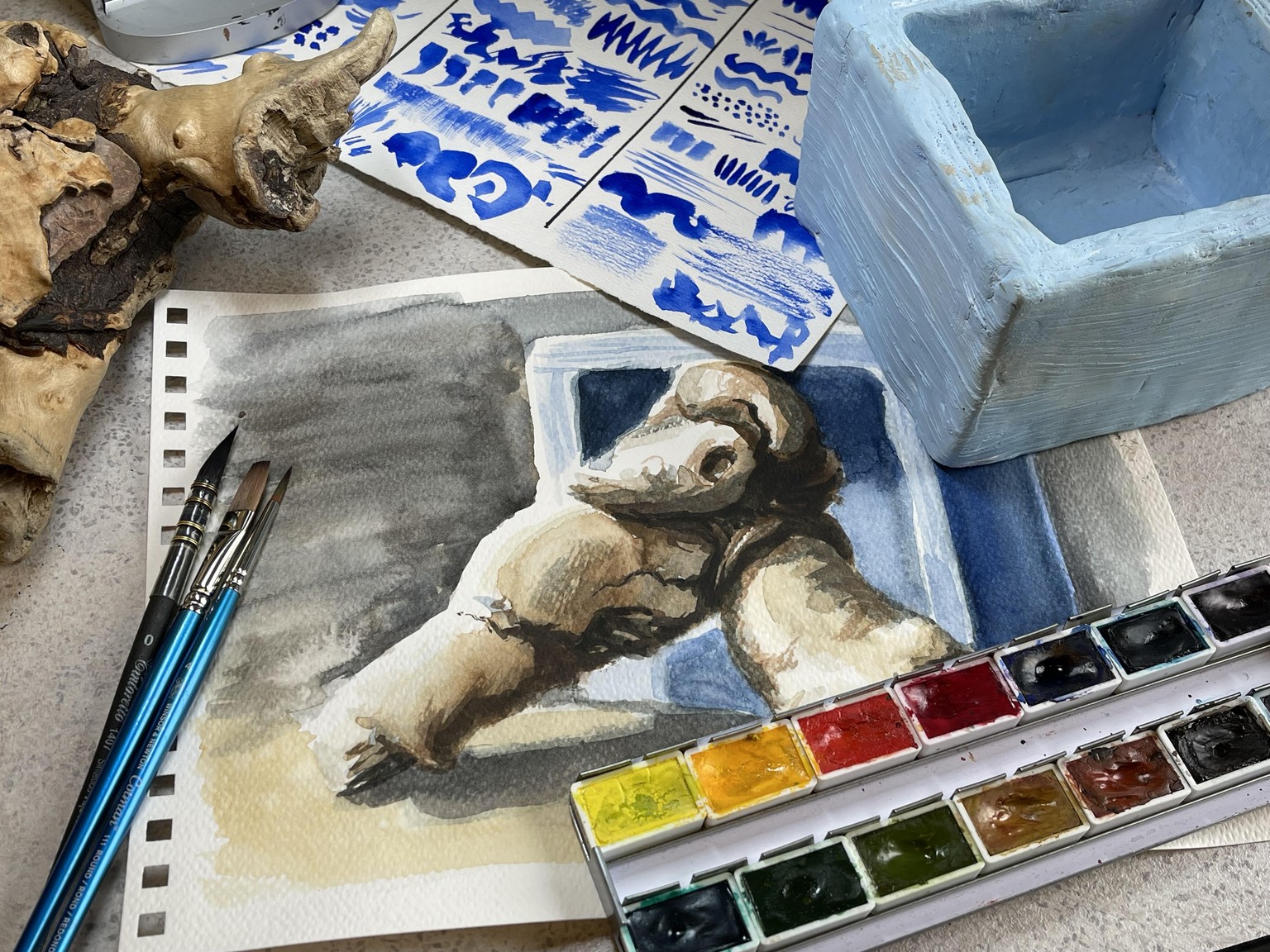 Dabbling with Direct Painting - image 1 - student project