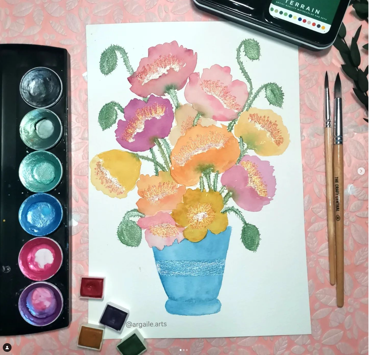 Iceland Poppies - image 1 - student project