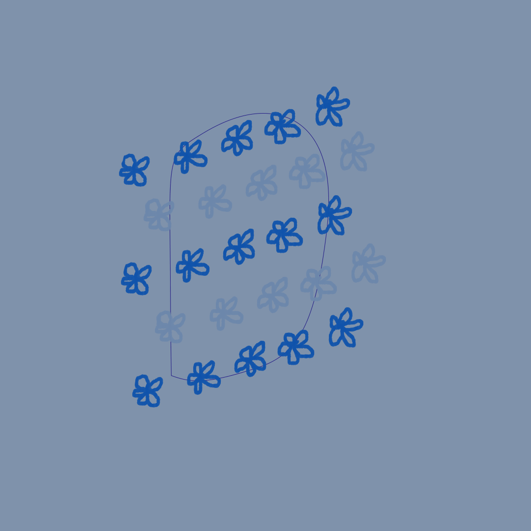 Cloudy Flowers - image 2 - student project