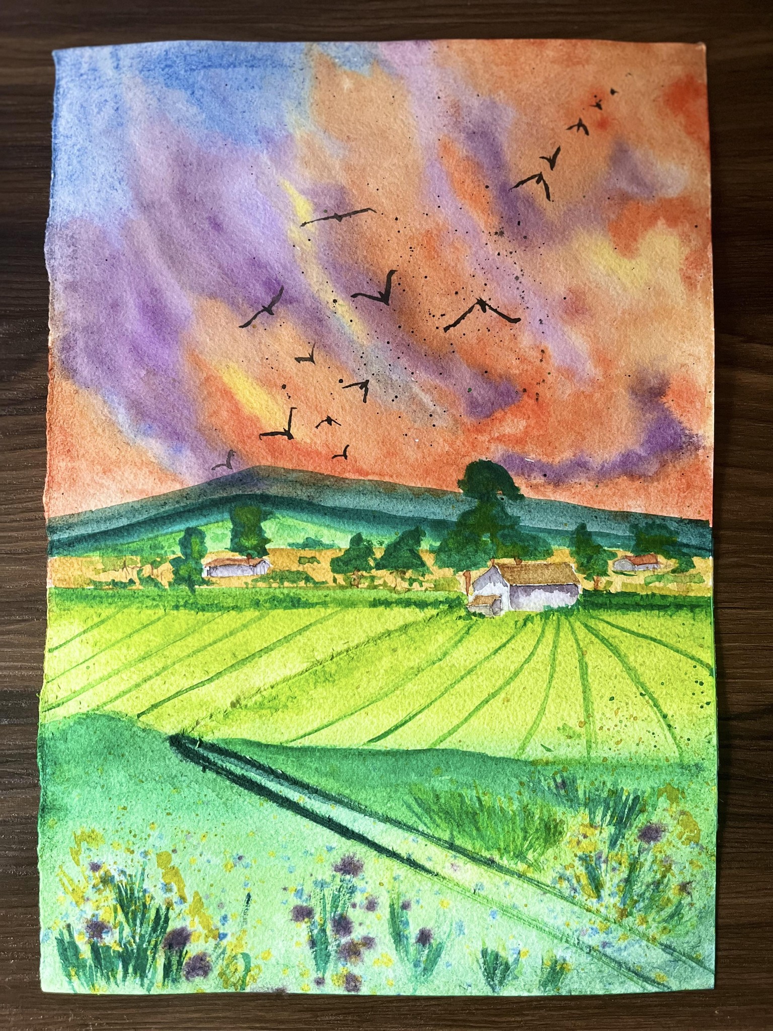 Sunset Sky - image 1 - student project