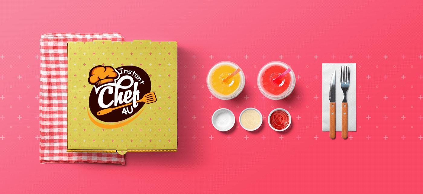 INSTANT CHEF 4U LOGO - image 4 - student project