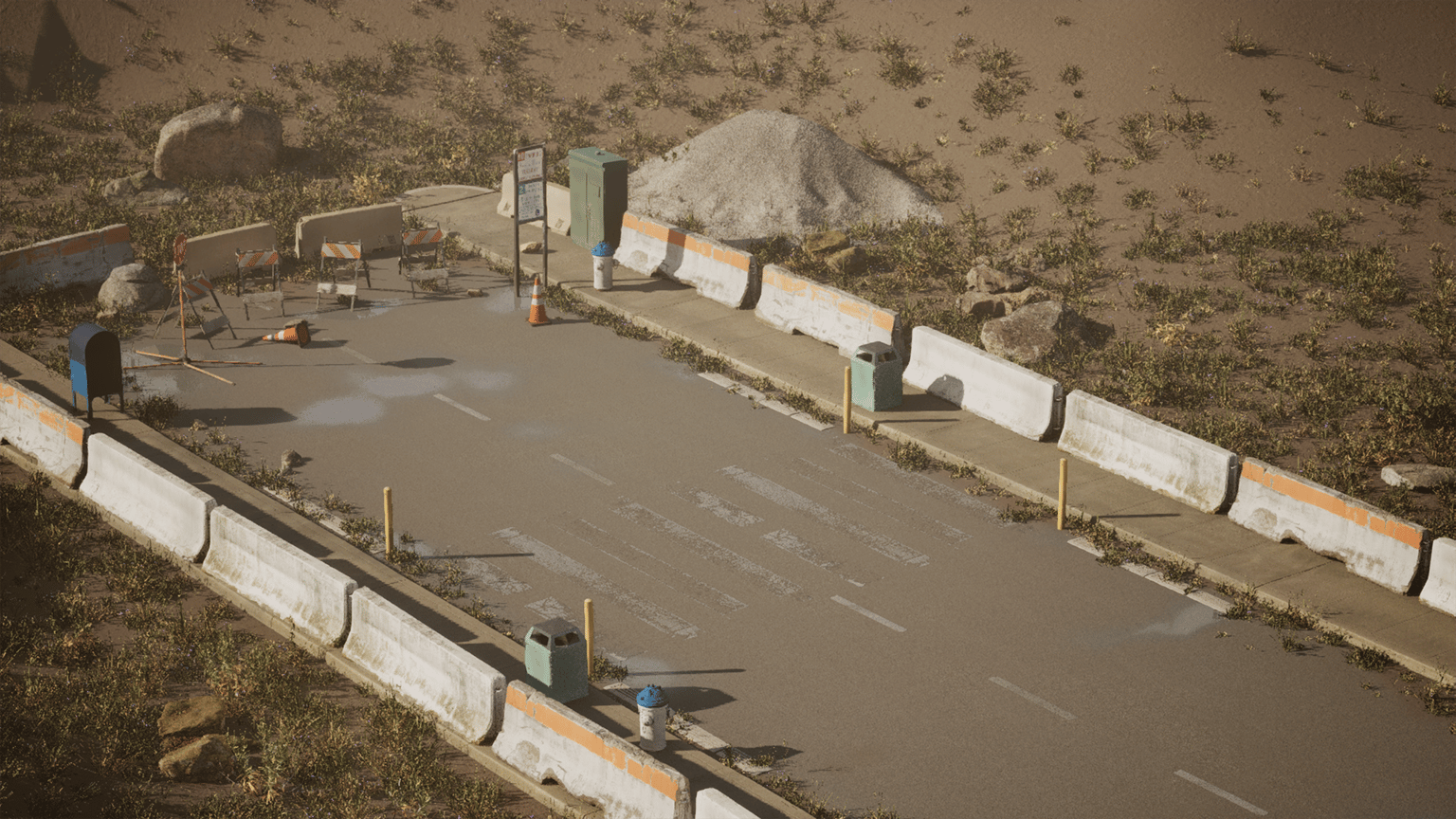 Abandoned Street - image 8 - student project