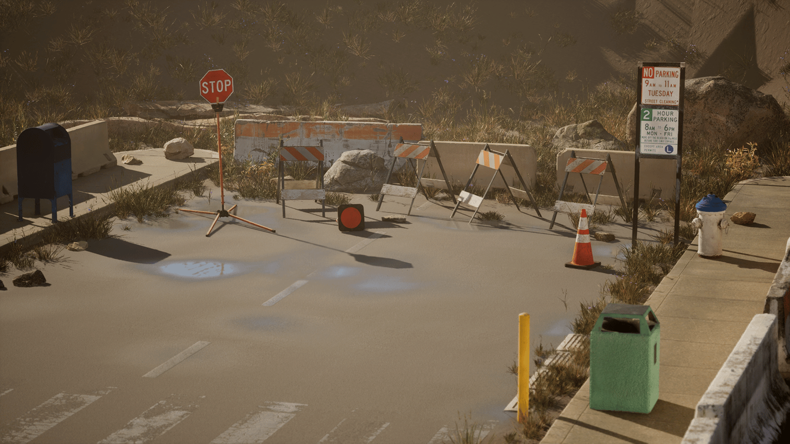 Abandoned Street - image 1 - student project