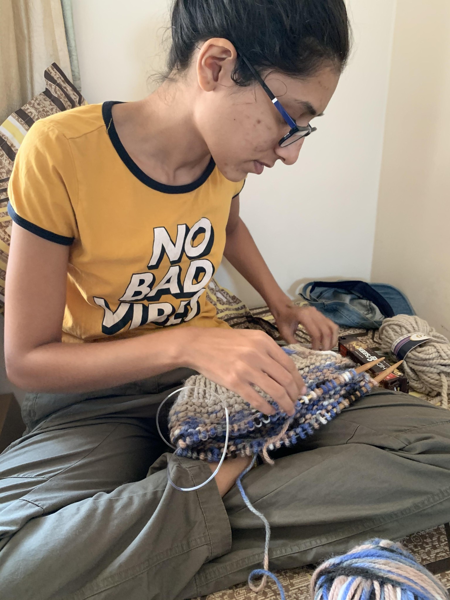 My first knitting project - image 2 - student project