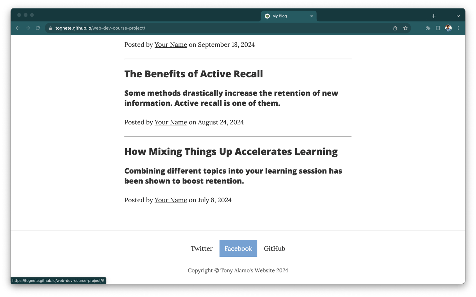 CSS: Accelerated Learning Blog - image 3 - student project