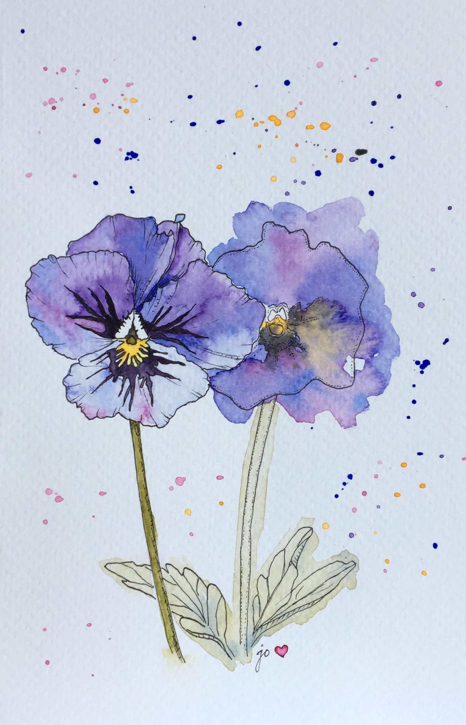 My Pansies :) - image 1 - student project