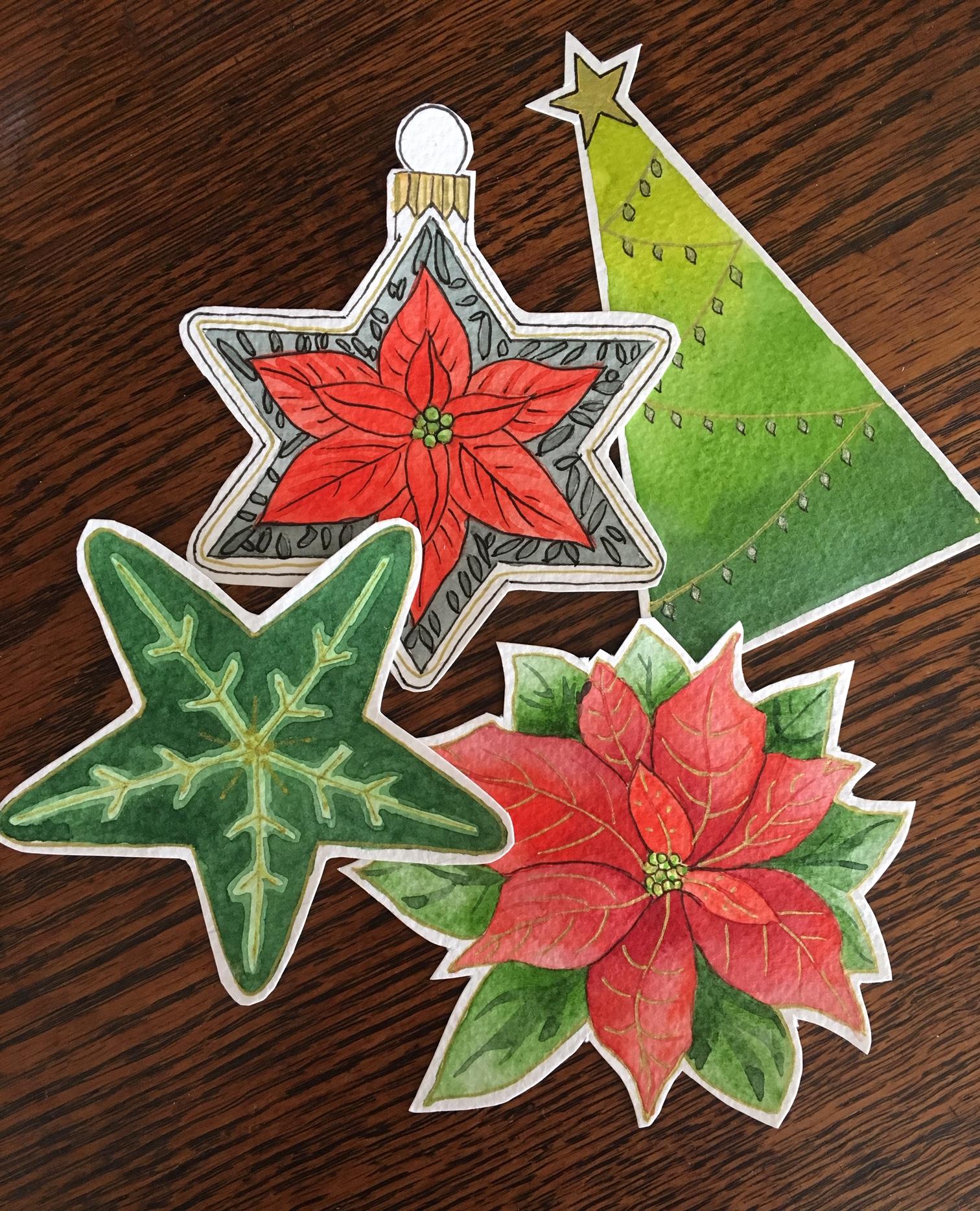 My Xmas tags - image 2 - student project