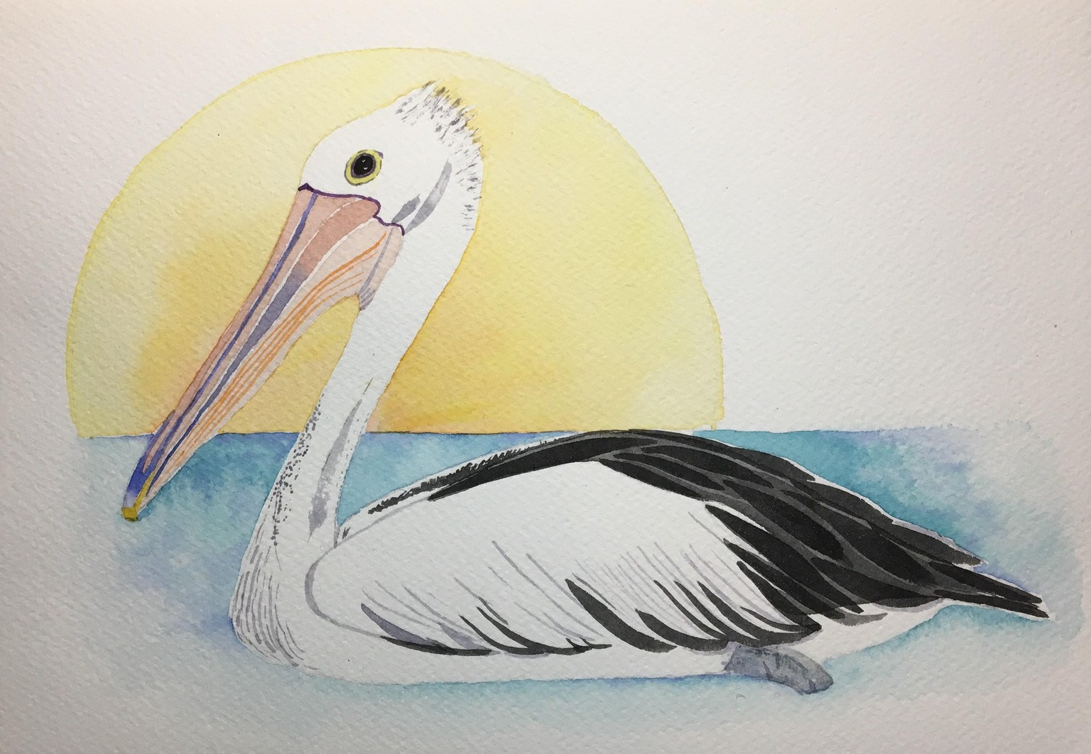 My Watercolor Birds - image 2 - student project