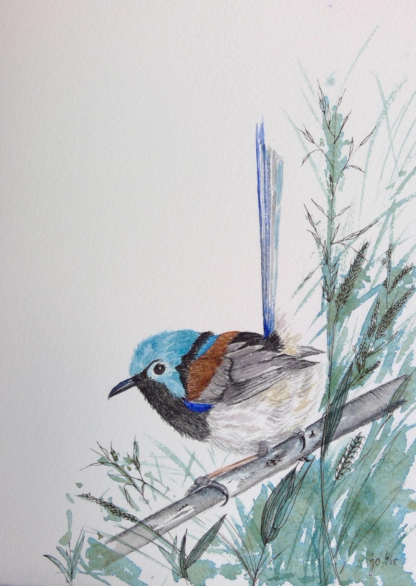 My Watercolor Birds - image 5 - student project