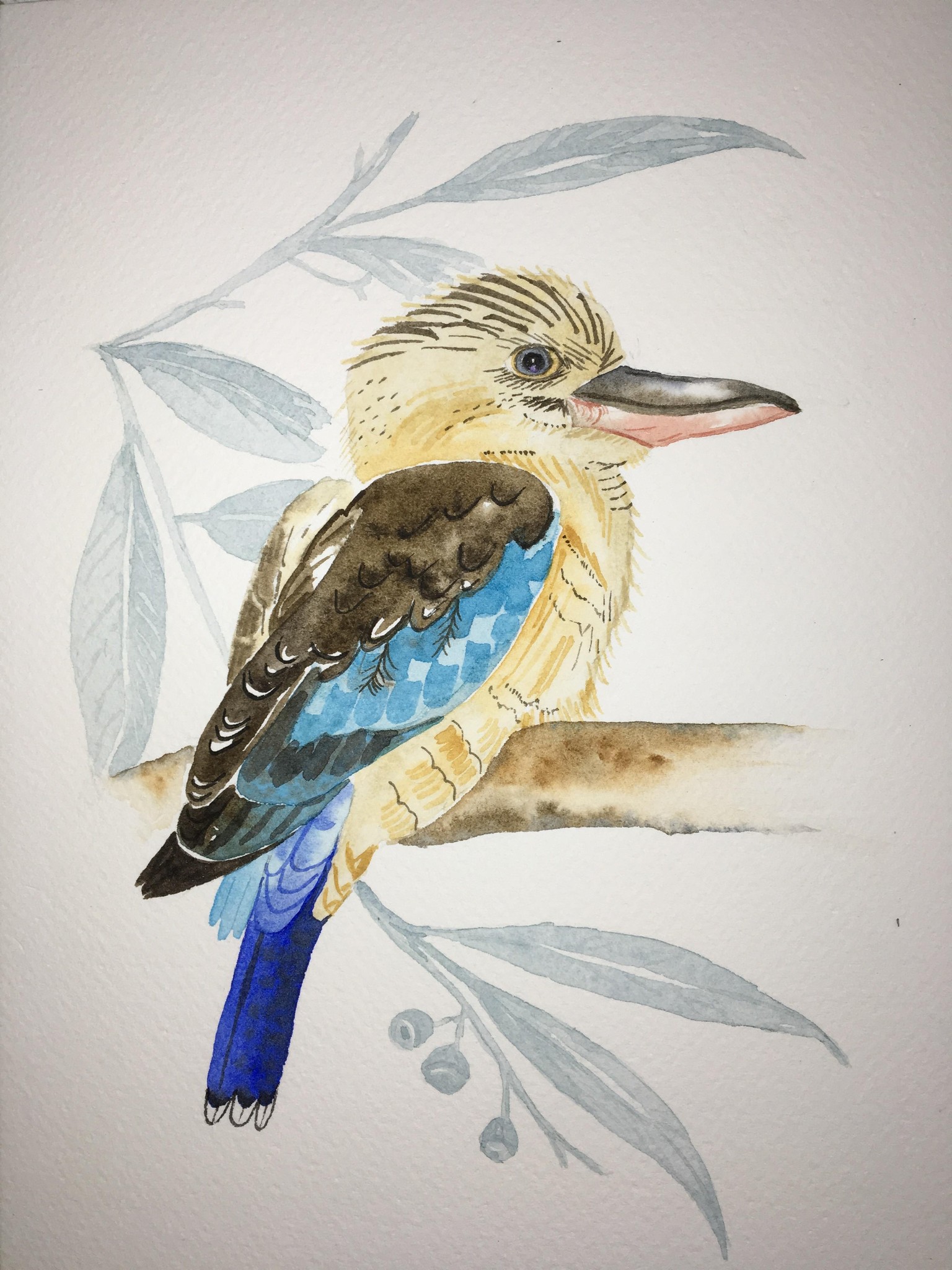 My Watercolor Birds - image 1 - student project