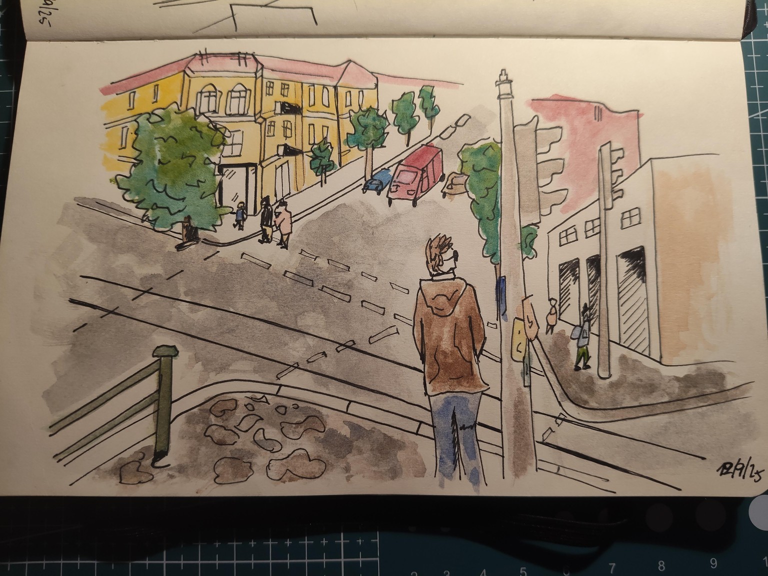 Urban Sketches - image 2 - student project
