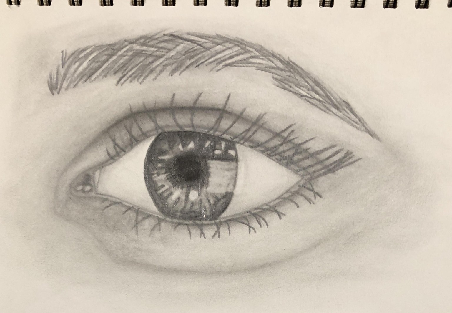 Eye Drawing Techniques - image 10 - student project