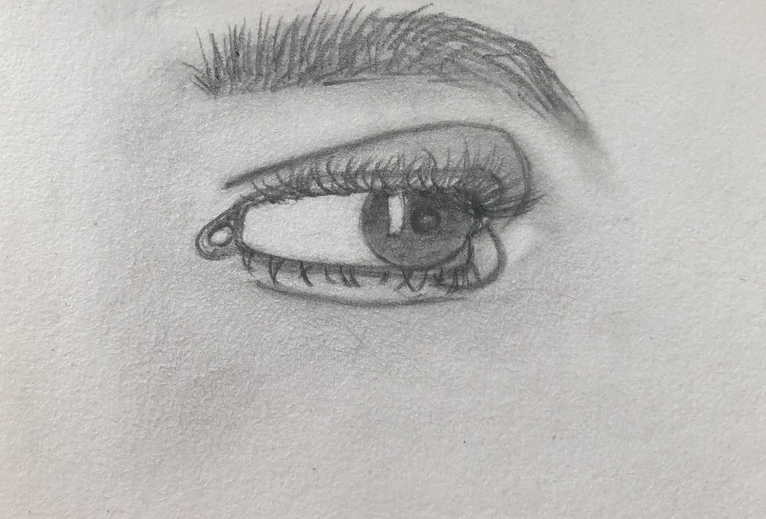 Eye Drawing Techniques - image 6 - student project