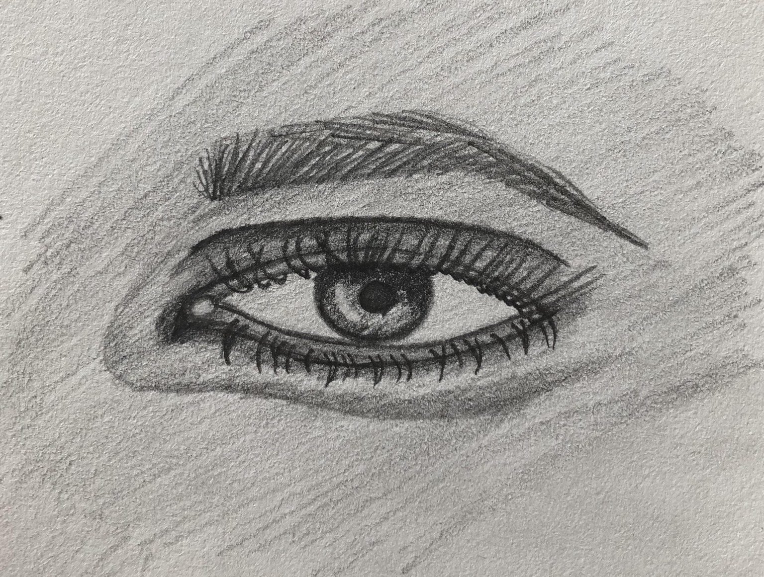 Eye Drawing Techniques - image 9 - student project